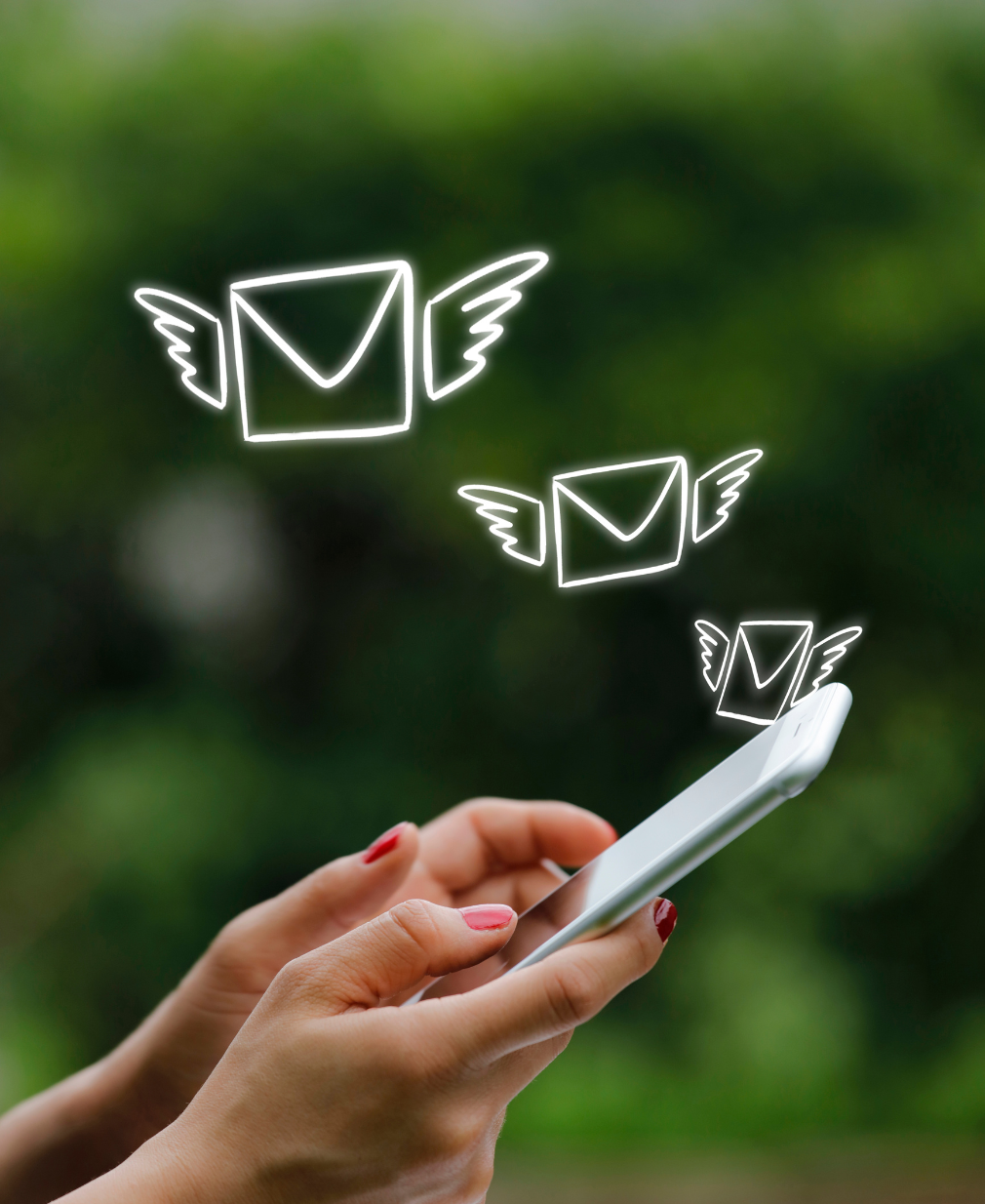 Online marketing - hírlevél szolgáltatás illusztrációja